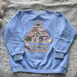Girl Scout Sweatshirt Size Medium